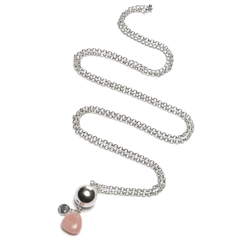 Proud MaMa Babybell Rose Quartz Gemstone