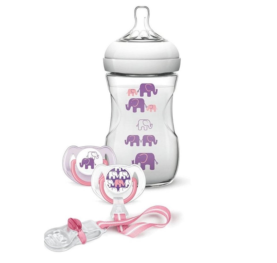 PHILIPS AVENT Fil Desenli Hediye Seti - Kız SCD628