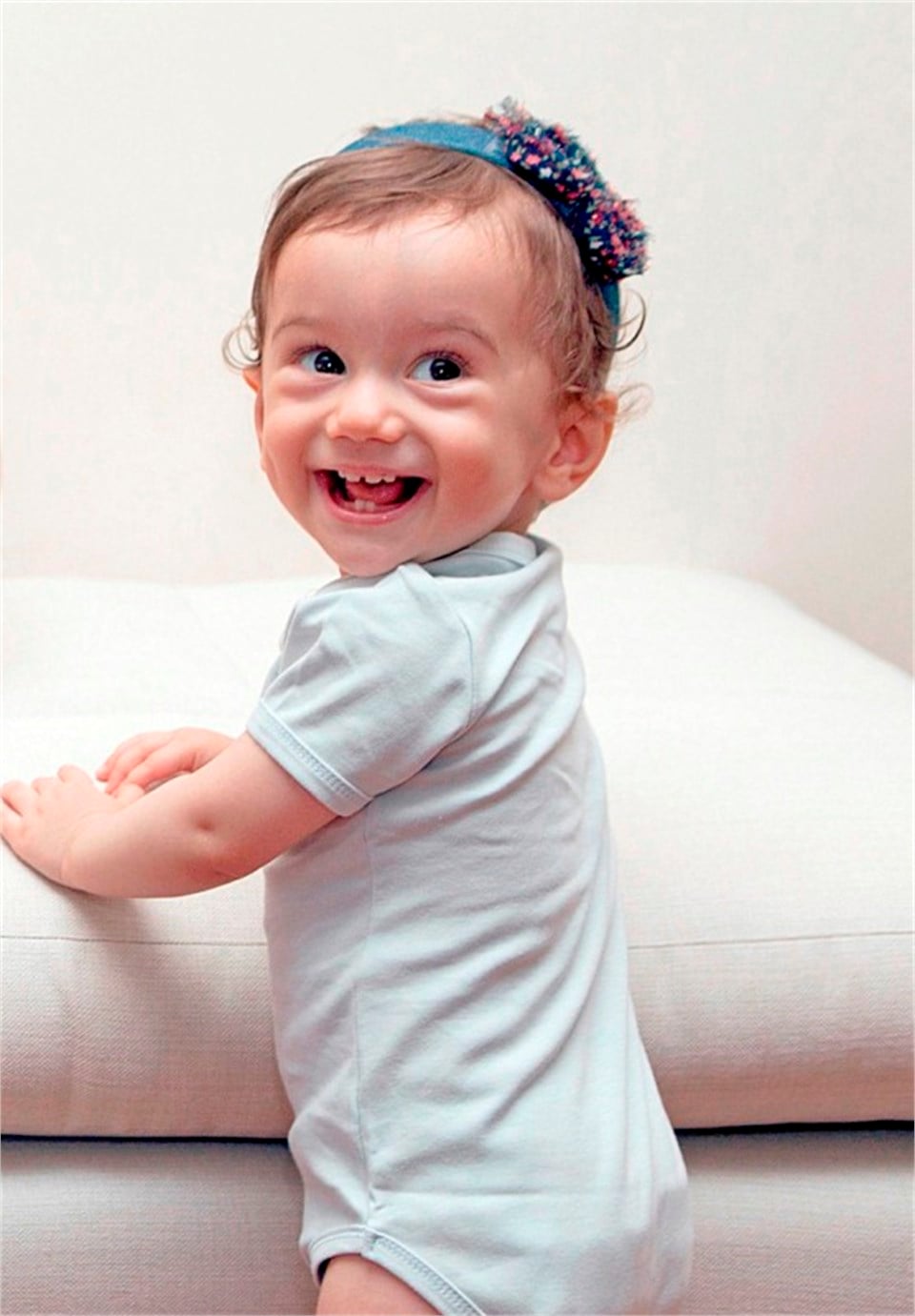 Mavi Kısa Kollu Body