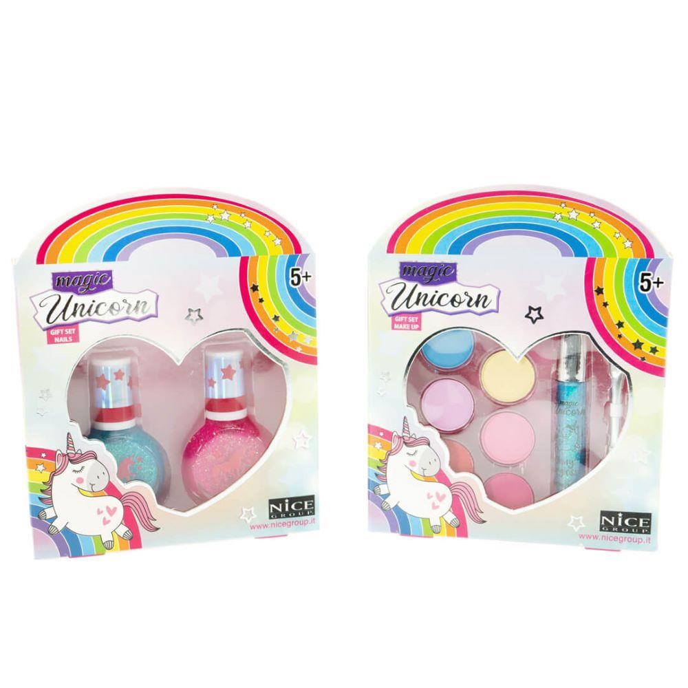 Girabrilla Magic Unicorn 2'li Hediye Seti-Tırnak ve Makyaj