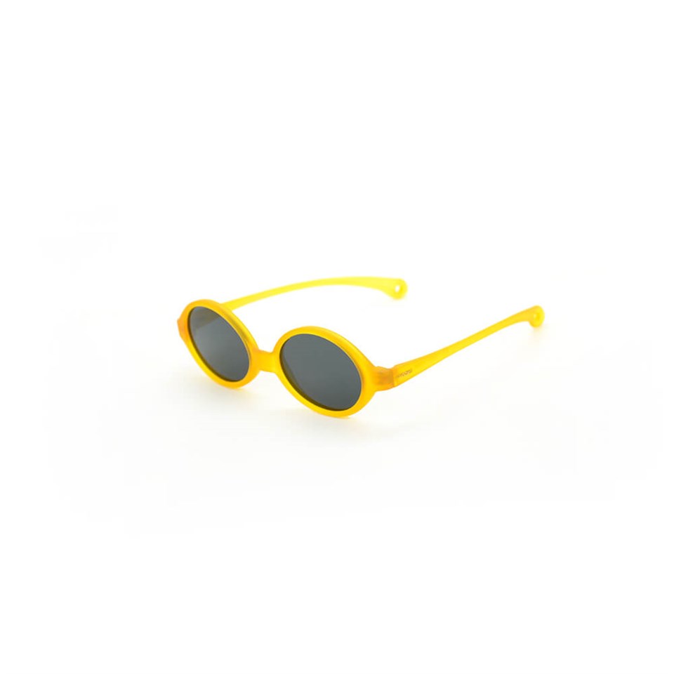 LOOKlight Bebek Güneş Gözlüğü-Boo Matte Mustard Smoked