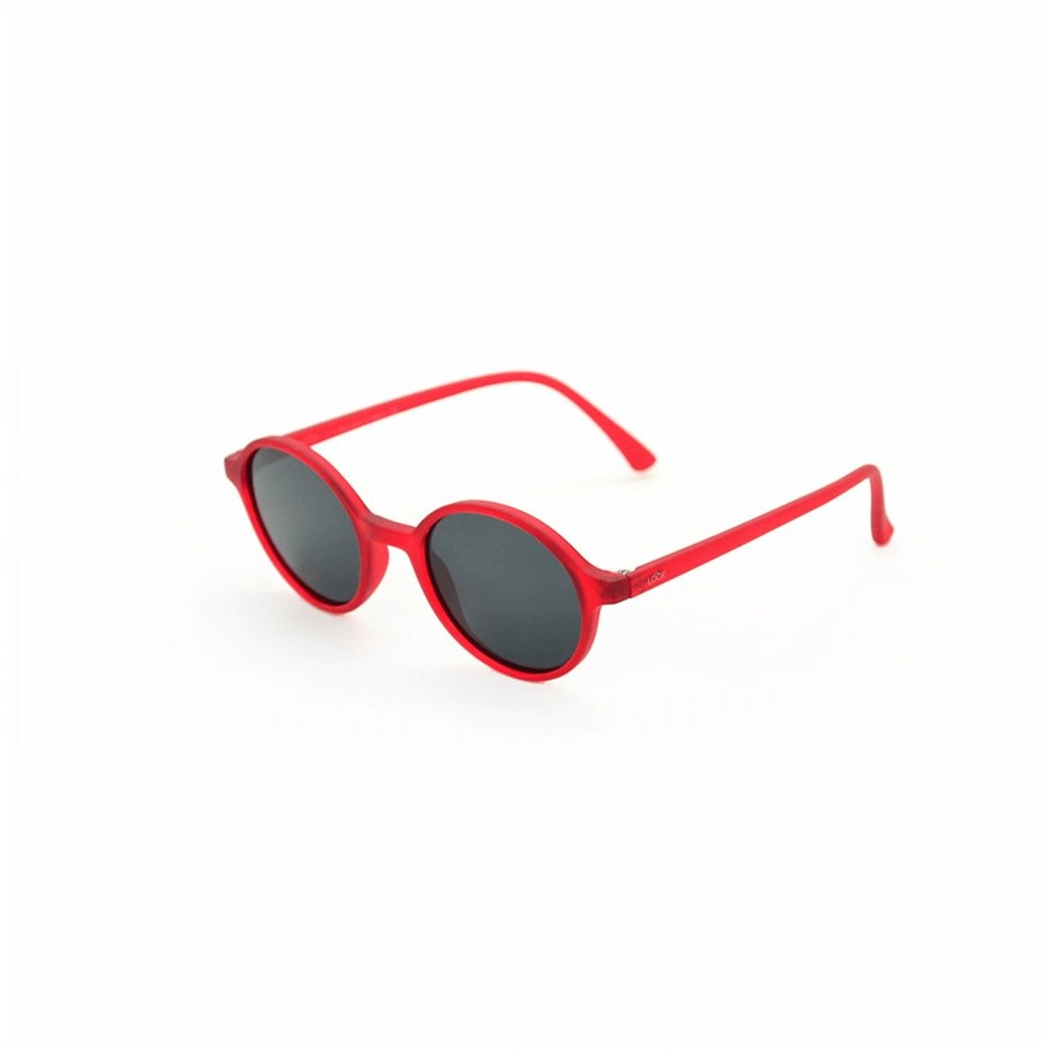 LOOKlight Çocuk Güneş Gözlüğü-Will Matte Jelly Red Smoked