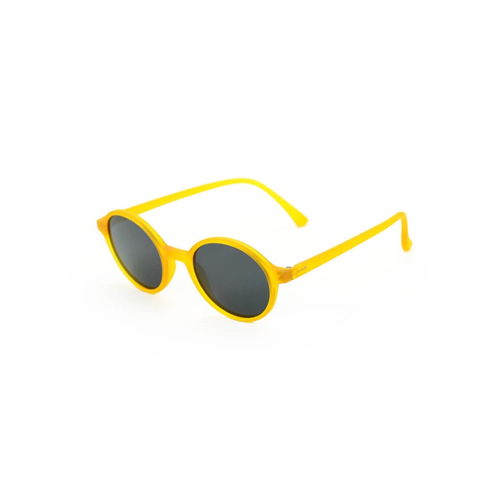 LOOKlight Çocuk Güneş Gözlüğü-Will Matte Mustard Smoked