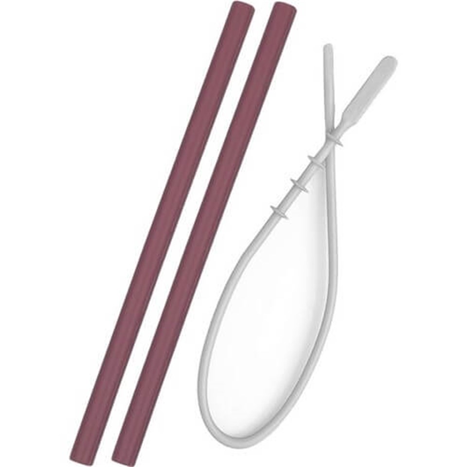 Oioi Silikon Pipet 2'li  Bordo & Temizlik Fırçası