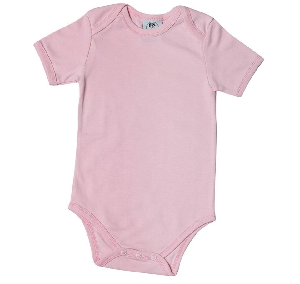 Pembe Kısa Kollu Body