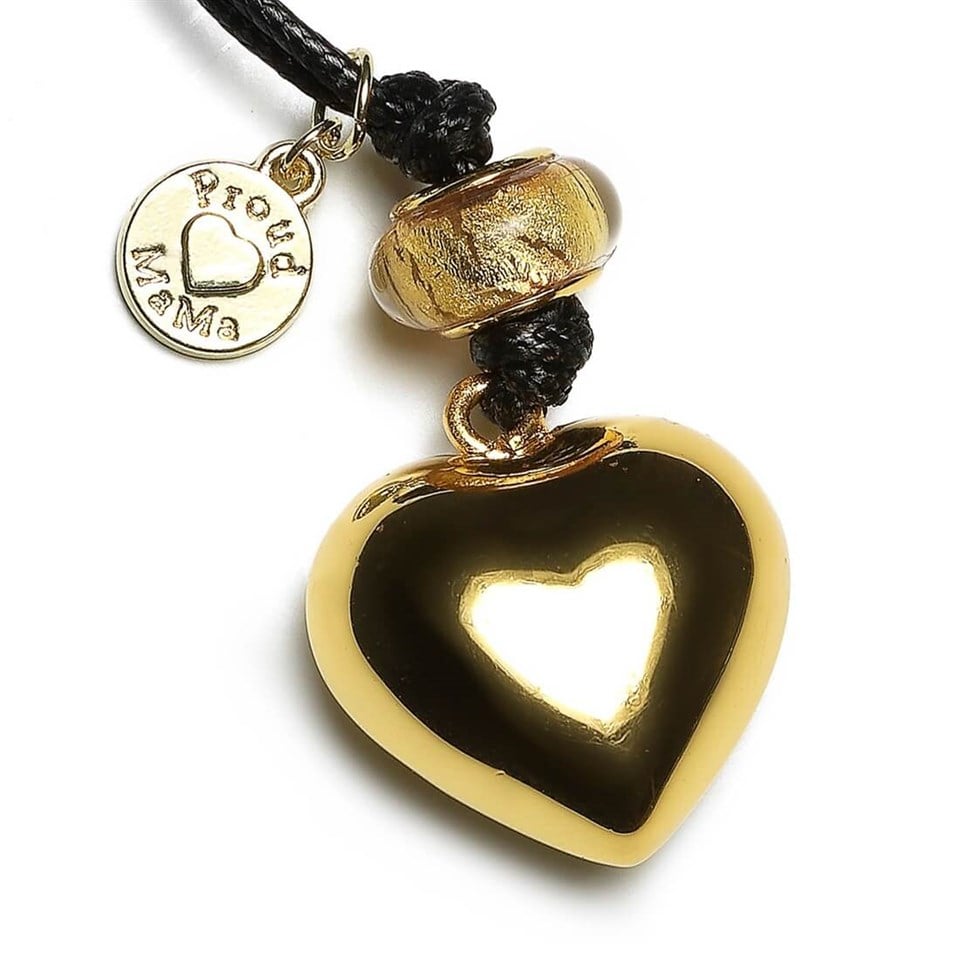 Proud MaMa Babybell Heart Basic Gold Rengi