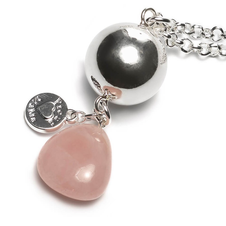 Proud MaMa Babybell Rose Quartz Gemstone