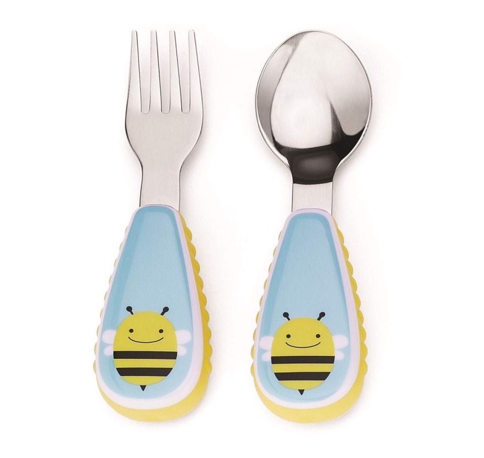 Skip Hop Çatal Kaşık Seti Arı