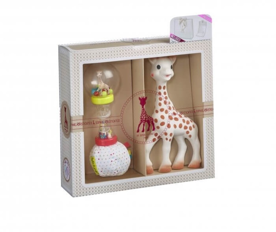 Sophie the Giraffe Sophiesticated Yeni Doğan Hediye Seti 9
