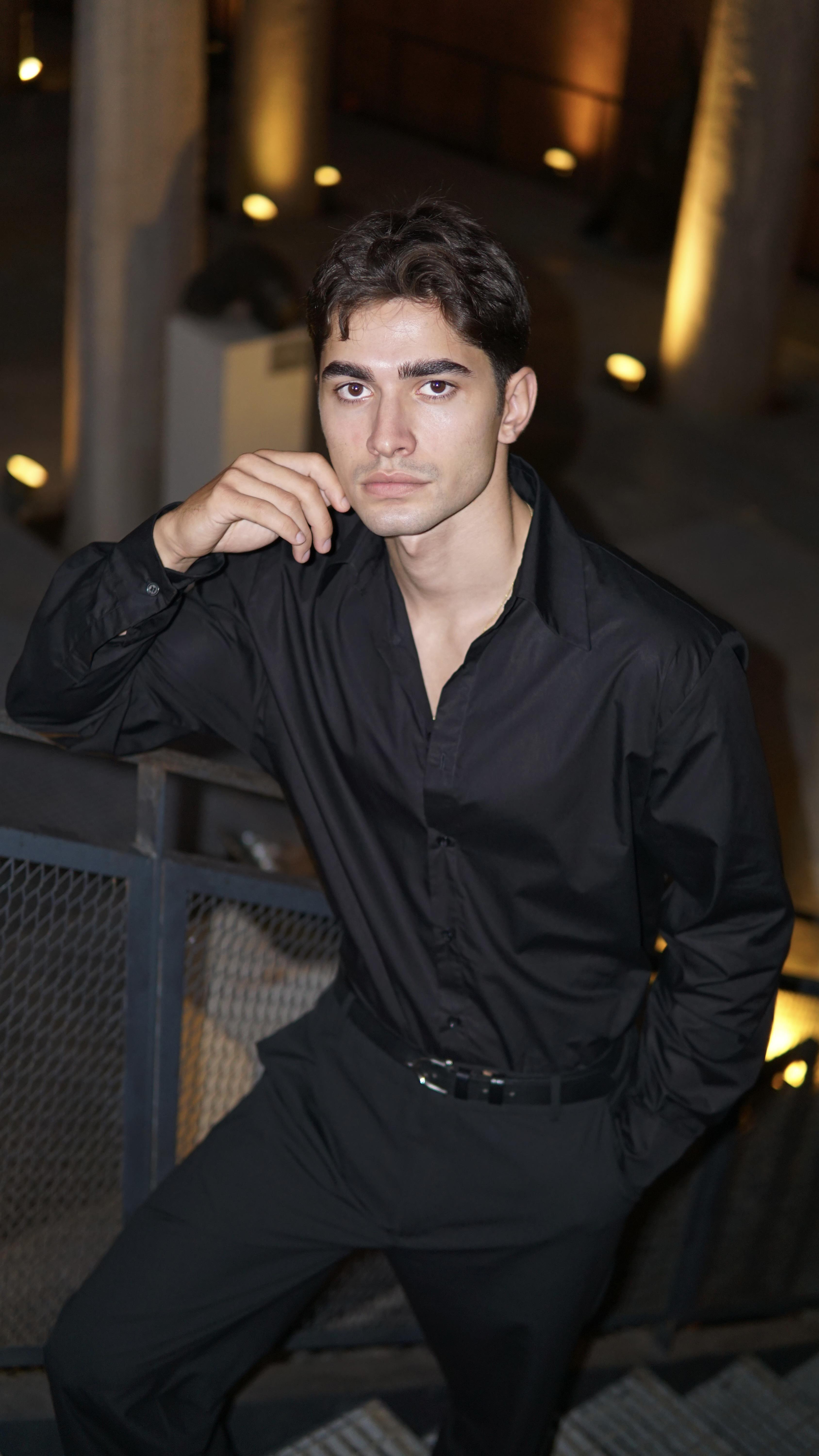 Heathcliff Siyah Gömlek