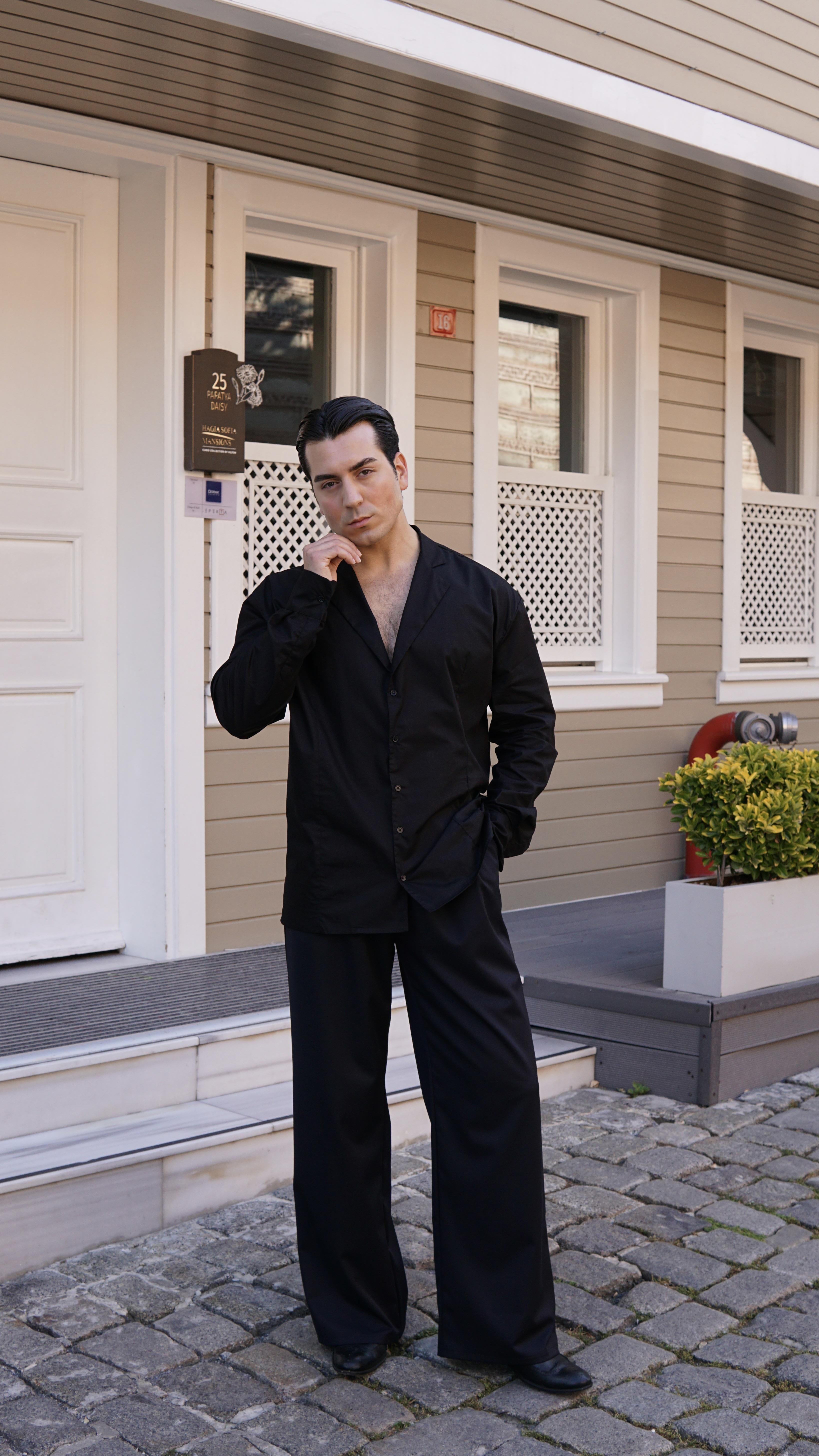 Mr. Fitzwilliam Darcy Lacivert Pantolon Winter