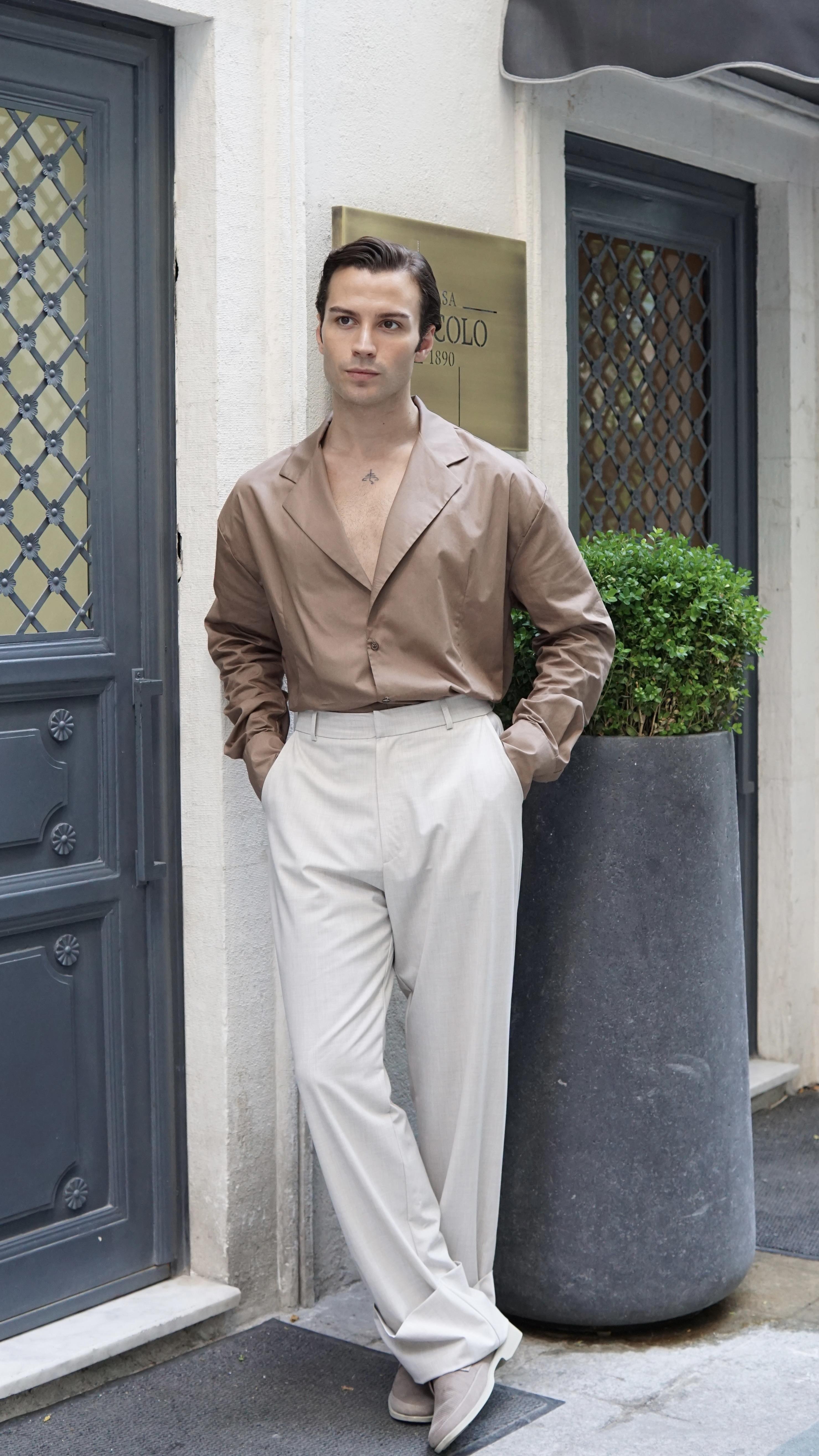 Sydney Ekru Pantolon