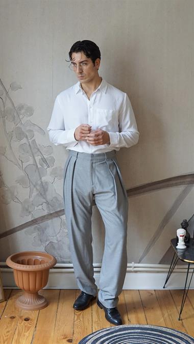 Atticus Finch Gri Pantolon 