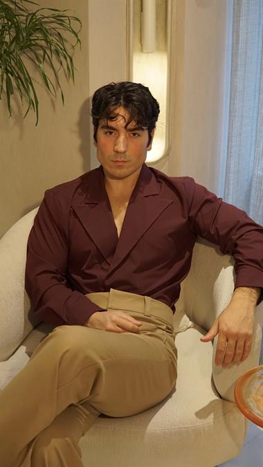 Hades Burgundy Gömlek