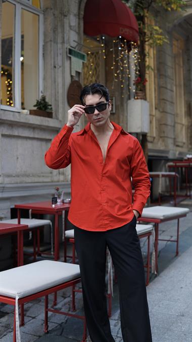 Heathcliff Kırmızı Gömlek 