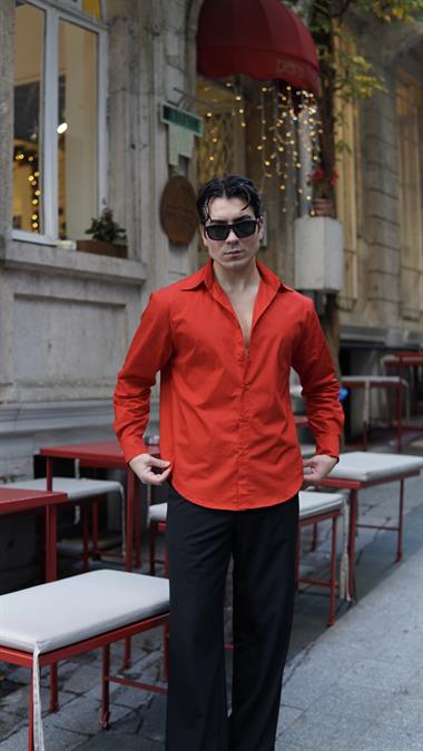 Heathcliff Kırmızı Gömlek 