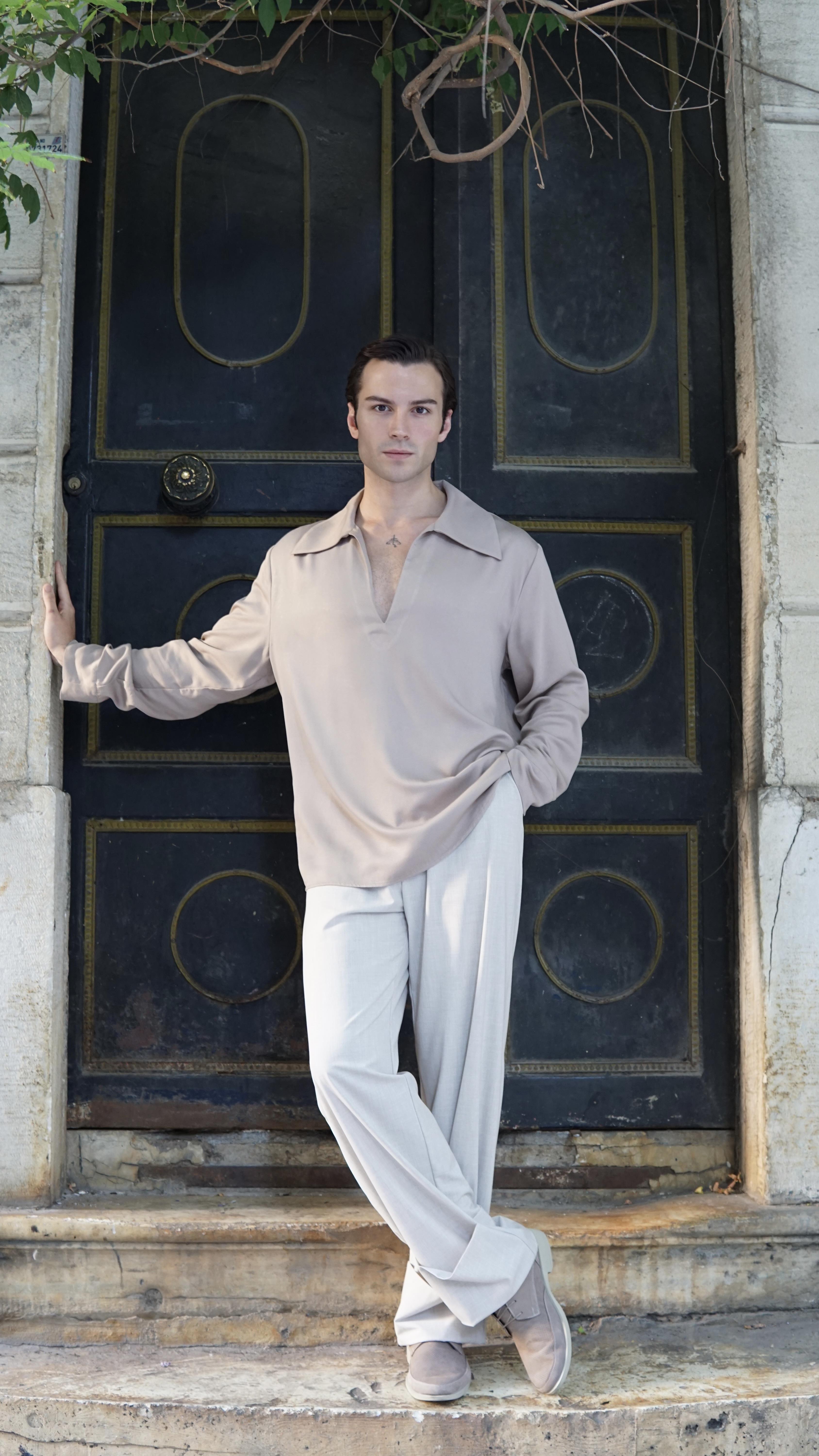 Sydney Ekru Pantolon