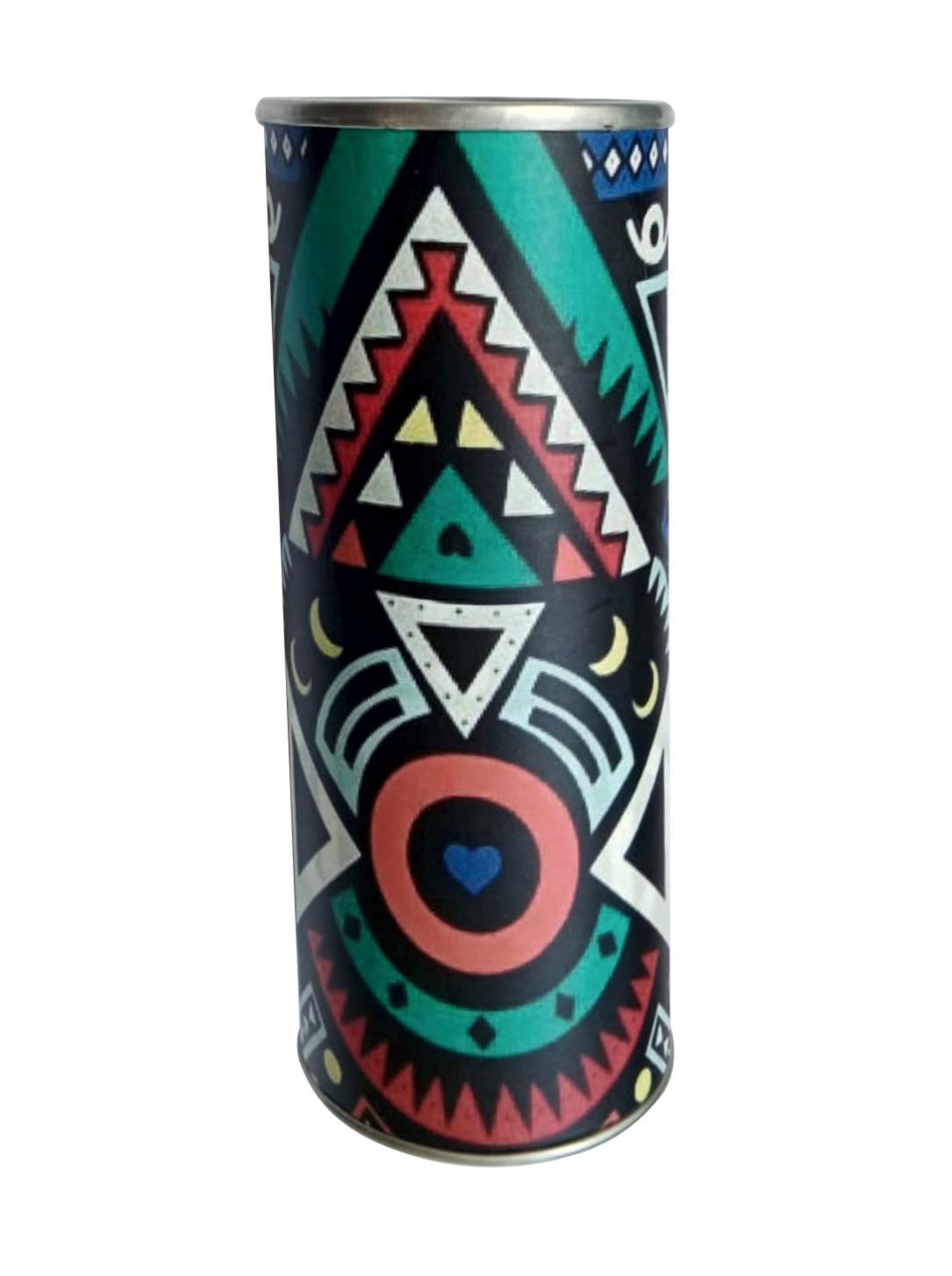 40 adet African Dizayn Silindir Set 15x18 cm Bez + 30 ML Solüsyon + Tornavida