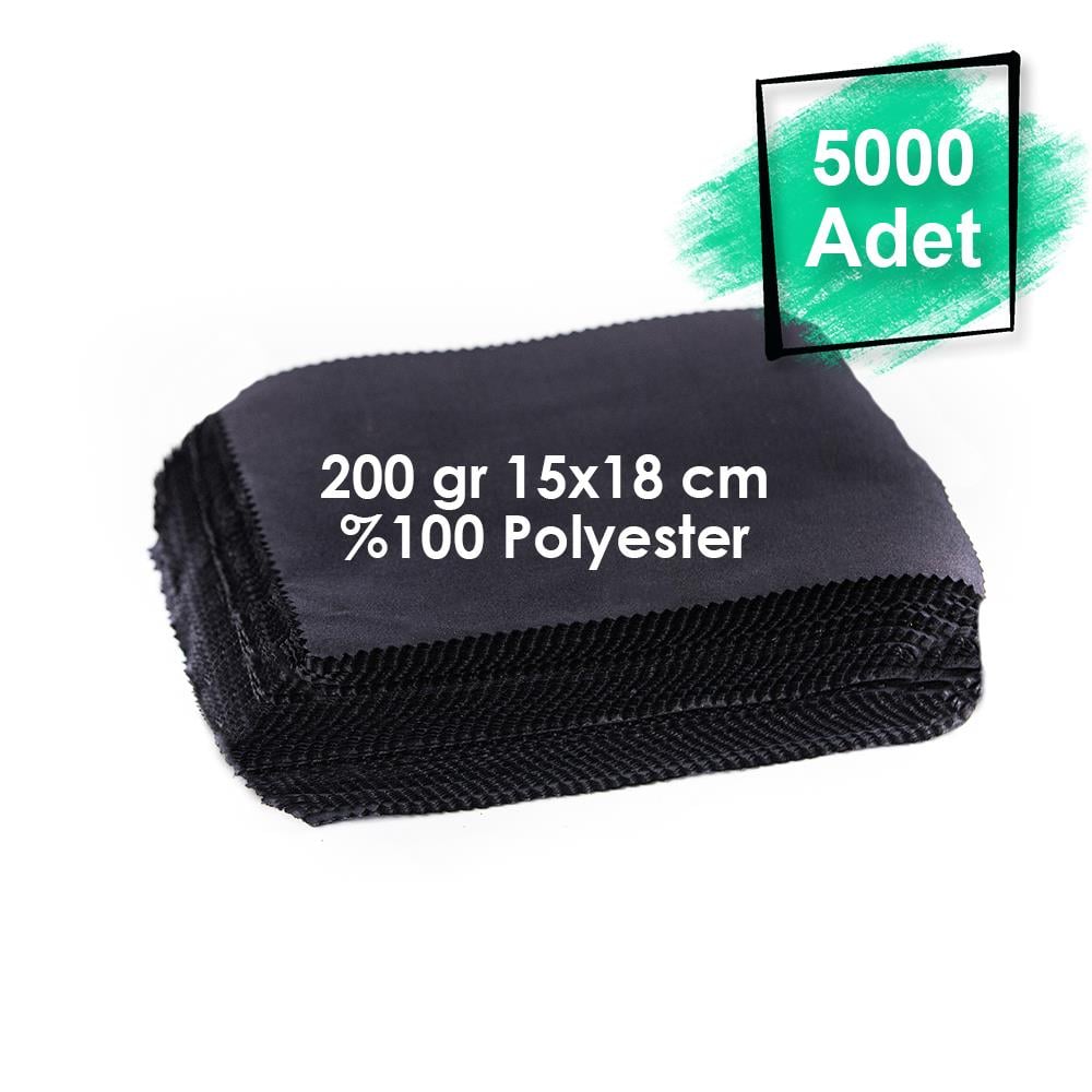 Baskısız Mikrofiber Gözlük Temizleme Bezi 5000 Adet 200 gr 15x18 cm %100 Polyester