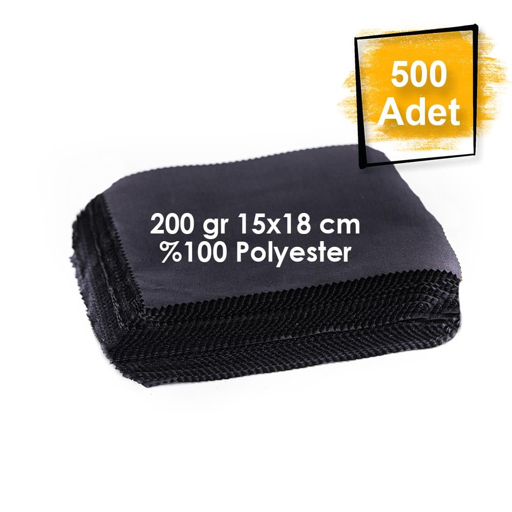 Baskısız Mikrofiber Gözlük Temizleme Bezi 500 Adet 200 gr 15x18 cm %100 Polyester