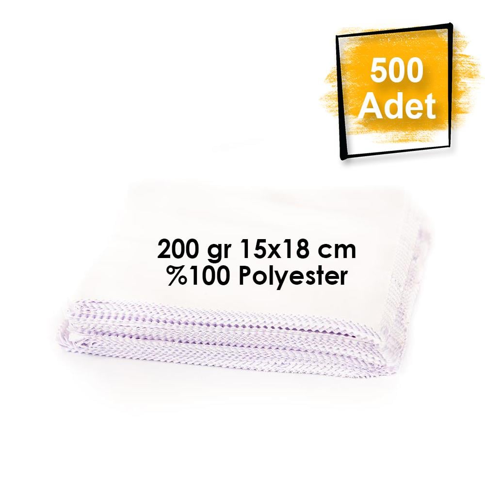 Baskısız Mikrofiber Gözlük Temizleme Bezi 500 Adet 200 gr 15x18 cm %100 Polyester