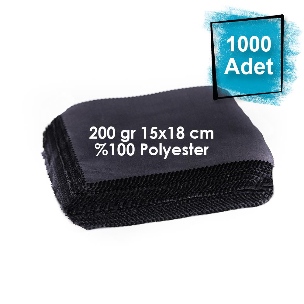 Baskısız Mikrofiber Gözlük Temizleme Bezi 1000 Adet 200 gr 15x18 cm %100 Polyester