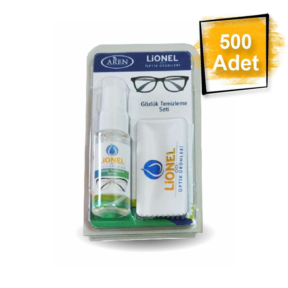 Blister Gözlük Temizleme Seti - 30 ML Solüsyon + Mikrofiber Gözlük Temizleme Bezi - 500 Adet