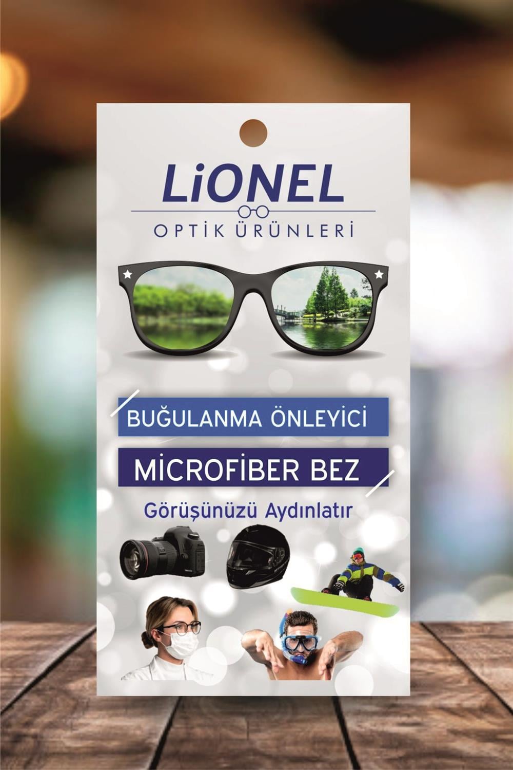 Antifog Buğu Önleyici Gözlük Temizleme Bezi