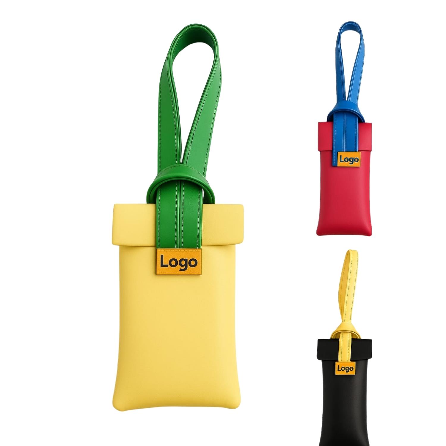 Deri Askılı Şık Spor Model Bileklik Gözlük Çantası Kılıfı - Markanıza ve Logonuza Özel