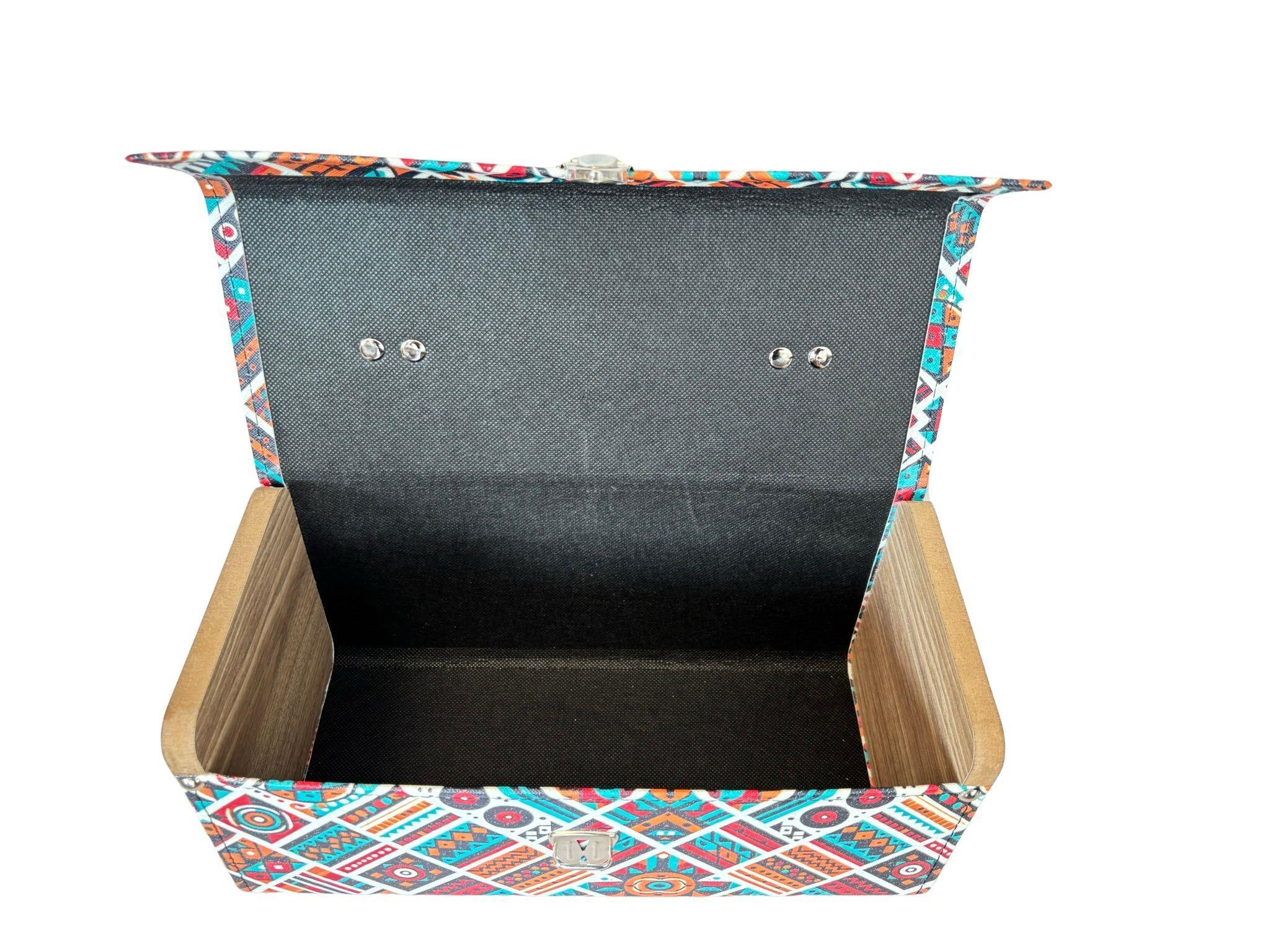 ETHNIC DESIGN GÖZLÜK AKSESUAR ÇANTASI, TAKI VE MÜCEVHER ÇANTASI, ÖZEL GÜNLERDE KULLANILABİLİR EL ÇANTASI