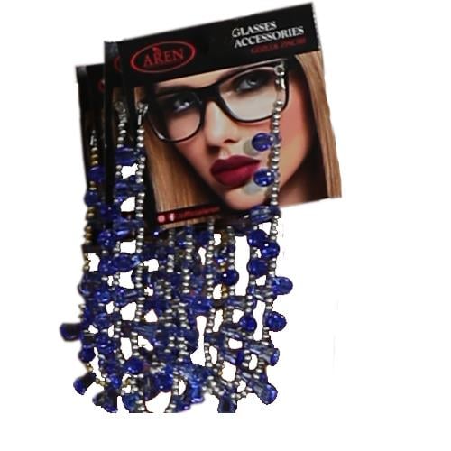 KOYU MAVİ GÖZLÜK ZİNCİRİ