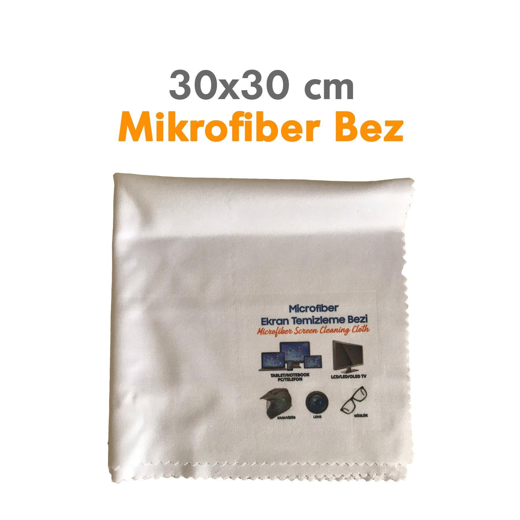 18 Adet Lionel Ekran Temizleme Seti 250 ML Temizleme Spreyi + 30x30 cm Mikrofiber Temizleme Bezi