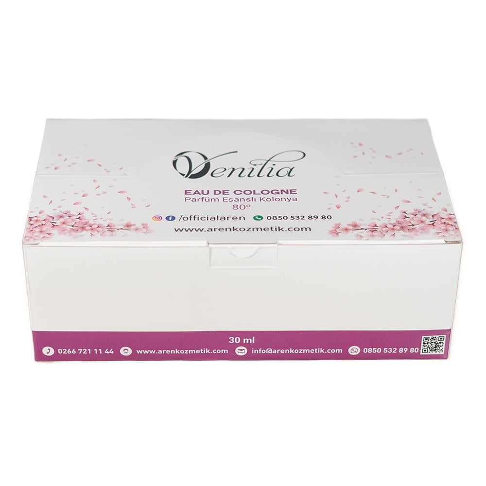 Parfüm Esanslı 30 ML Cep Boy Standlı Kolonya 45 Adet