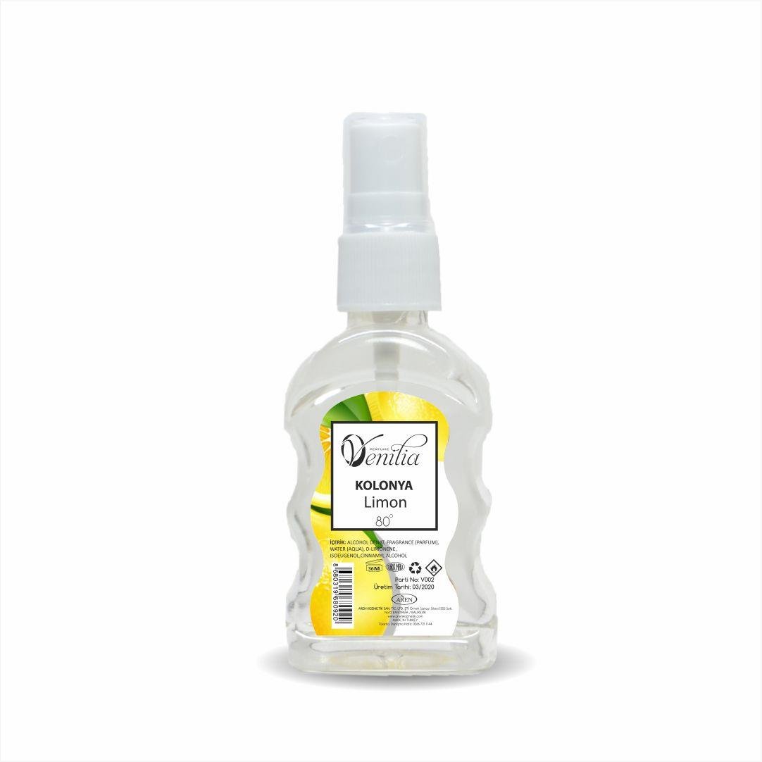 Toptan 50 ML Sprey Limon Kolonyası 42 Adet