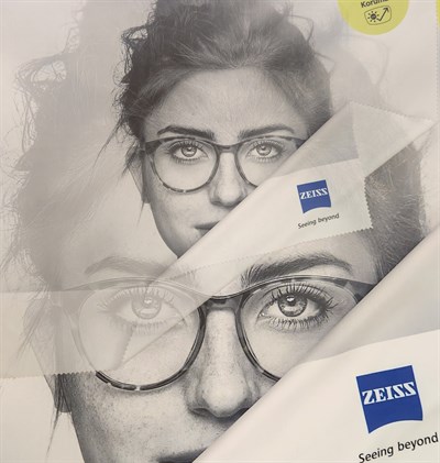 300 Adet 40x40 cm 220 gr. Tam Dijital İpek Baskılı Atölye Bezi %80 Polyester %20 Polyamid
