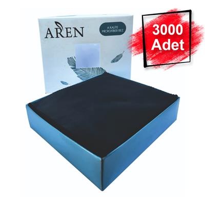 3000 Adet Tek Renk Tampon Baskılı Mikrofiber Gözlük Temizleme Bezi 220 gr 15x18 cm %80 Polyester %20 Polyamid