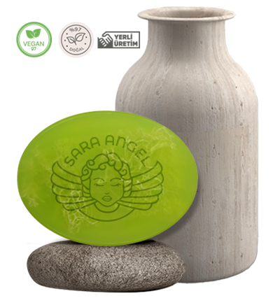 Aloe Veralı Kabak Lifli El Yapımı Doğal Cilt ve Vücut Bakım Sabunu