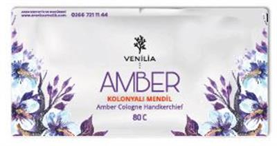Amber Esanslı Kolonyalı Islak Mendil 50 Adet