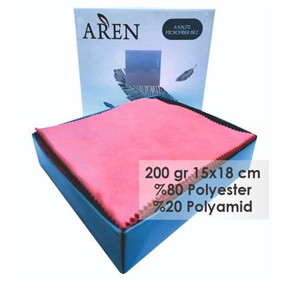 Baskısız Mikrofiber Gözlük Temizleme Bezi, 200 gr %80 Polyester %20 Polyamid, 15x18 cm