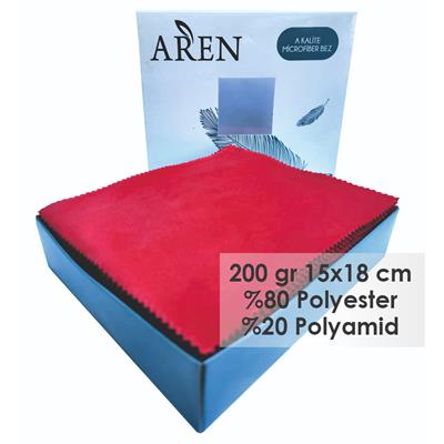 Baskısız Mikrofiber Gözlük Temizleme Bezi, 200 gr %80 Polyester %20 Polyamid, 15x18 cm
