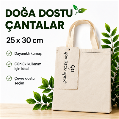 Bez Çanta 25x30 cm - Logonuza ve Markanıza Özel Baskılı