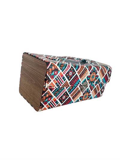 INDIAN DESIGN GÖZLÜK AKSESUAR ÇANTASI, TAKI VE MÜCEVHER ÇANTASI, ÖZEL GÜNLERDE KULLANILABİLİR EL ÇANTASI