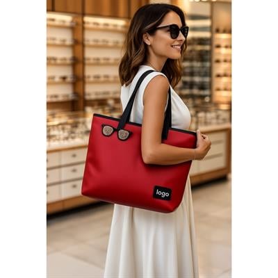 Kırmızı Deri Journey Serisi Deri Journey Çanta - Markanıza ve Logonuza Özel Tasarım