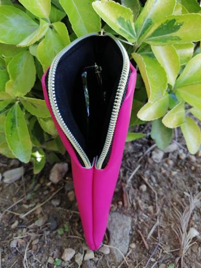 Lionel Fermuarlı Gözlük / Telefon Çantası - Pembe