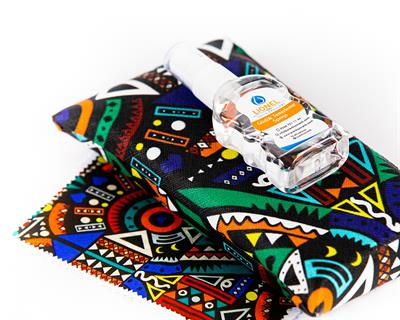 Lionel Karışık Renkli Karışık Desenli Gözlük Çantası