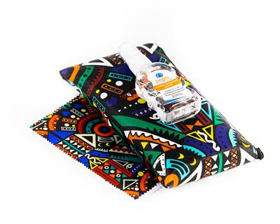 Lionel Karışık Renkli Karışık Desenli Gözlük Çantası