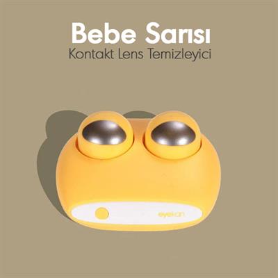 Lionel Titreşimli ve Pilli Kontakt Lens Temizleme Cihazı, Kutusu ve Kabı