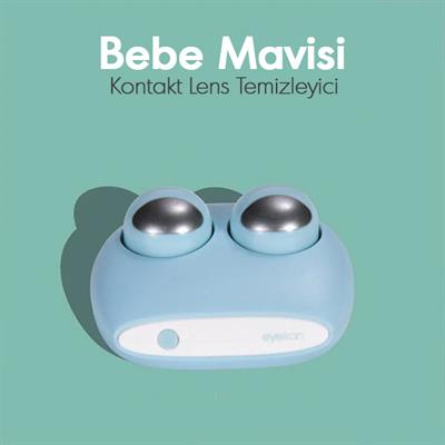 Lionel Titreşimli ve Pilli Kontakt Lens Temizleme Cihazı, Kutusu ve Kabı