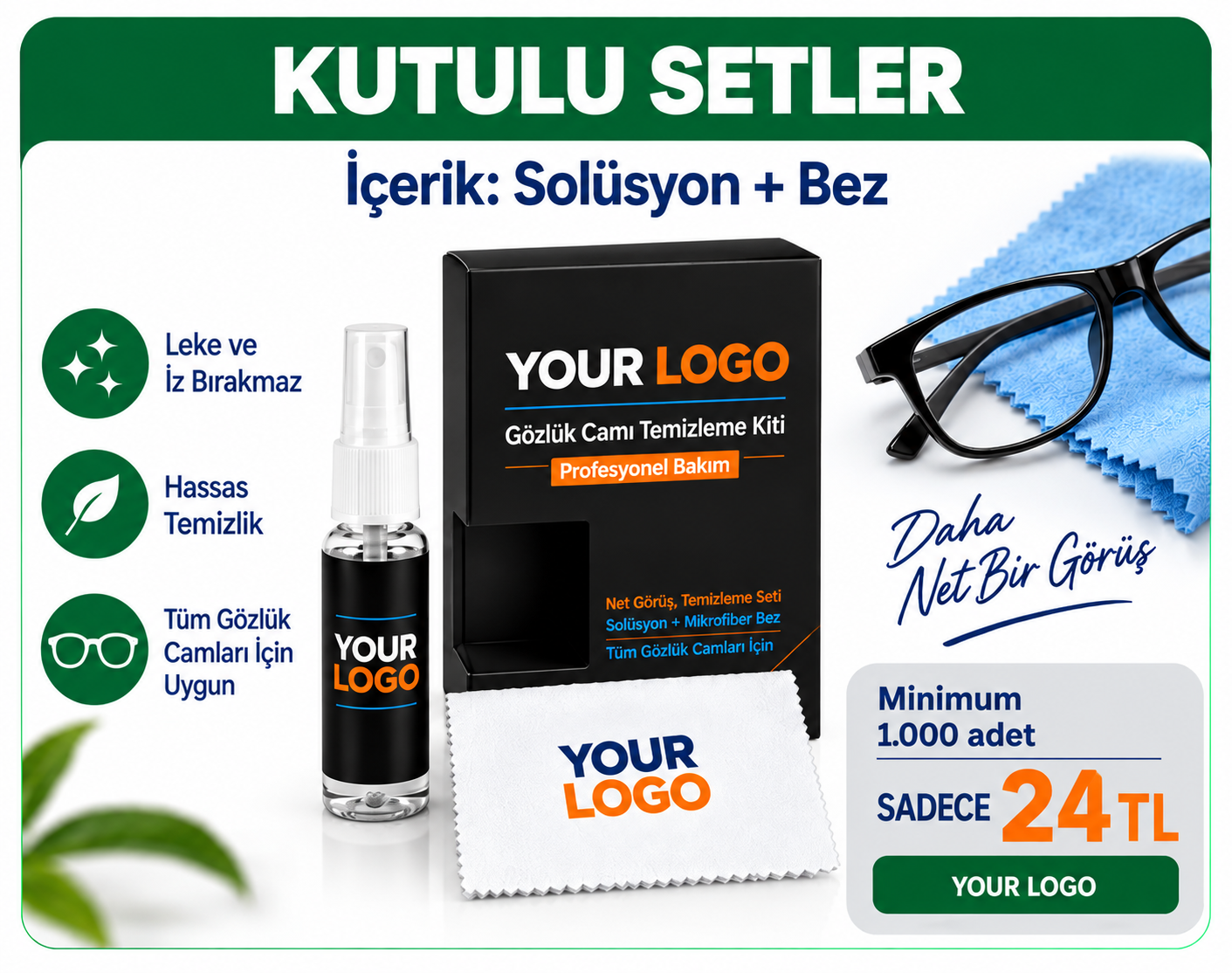30 ML Kutulu Set