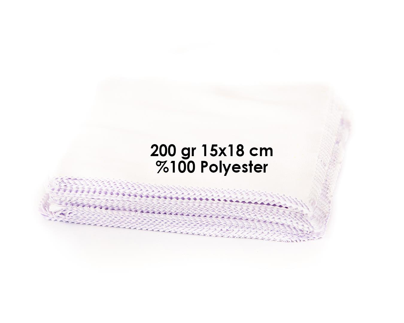 Mikrofiber Gözlük Temizleme Bezi 200 gr 15x18 cm %100 Polyester